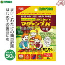 ハイポネックス 肥料 マグァンプK 50g 中粒 おためし用 プランター1個分 マグアンプ 植え付け 植え替え 元肥 簡単 初心者 家庭菜園 野菜 球根 草花 鉢植え プランター ベランダ 家庭用 ガーデニング