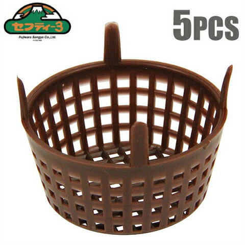 セフティ3 肥料容器 大 5セット [花 堆肥 腐葉土 園芸用品 ガーデニング 雑貨 プランター]