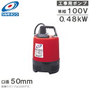 ツルミ 水中ポンプ 100V 一般工事用 排水ポンプ PRO-40DX2 50mm 2インチ 汚水ポンプ 工事用ポンプ