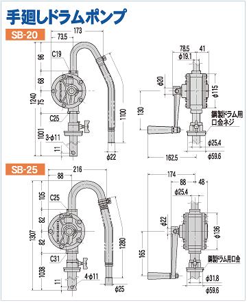工進 灯油ポンプ 手動 給油ポンプ ドラムポン...の紹介画像2