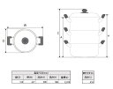 せいろ 蒸し器 アルミ製 二段+深鍋セット 30cm/2.5升 日本製 セット セイロ 蒸器 3段 蒸篭 業務用 鍋付き 家庭用 NEWジェッター 二重セット ガス火用