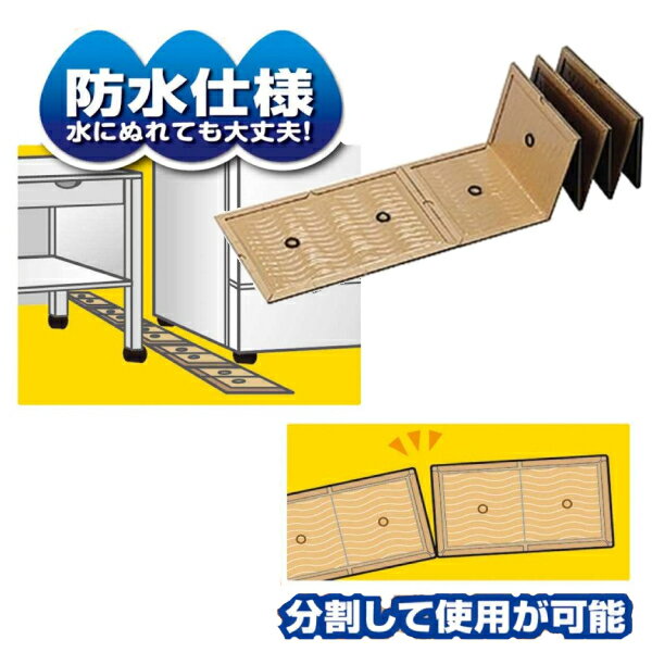 SHIMADA ねずみ捕りシート 業務用 防水 約21×167cm スーパーロング5連結 日本製 ネズミ 駆除 退治 大きいネズミ用 粘着シート 厨房 屋根裏 2