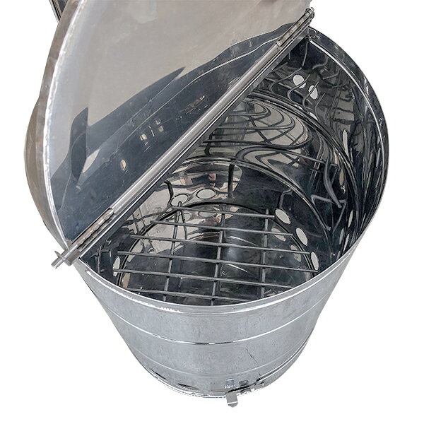 家庭用 ステンレス製 焼却炉 60型 [60L 焼却器 ドラム缶 sanwa 三和式 落ち葉掃除] [2]