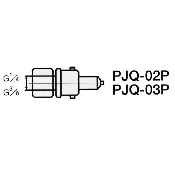 アネスト岩田　塗料用クイックジョイント　PJQ-02P