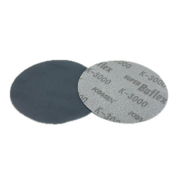 コバックス　スーパーバフレックス　ブラック　ディスク（小袋）　マジック式　[75ミリ]丸型　穴なしP-0　粒子3000番相当　10枚入/袋 2