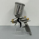 (NEWモデル) (K.M)明治(meiji)スプレーガン FINER-FORCE B 塗料カップ4GF-Uセット 重力式 ノズル口径:1.6mm