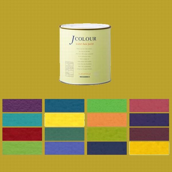 ターナー色彩　つやけし水性塗料　Jカラー Vibrantシリーズ 　色：VI-1a ダリア パープル 2L 2