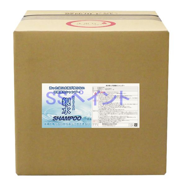 クリスタルプロセス　拭き取り不要　親水シャンプー(詰め替え用)　容量：18L(一斗缶サイズ)