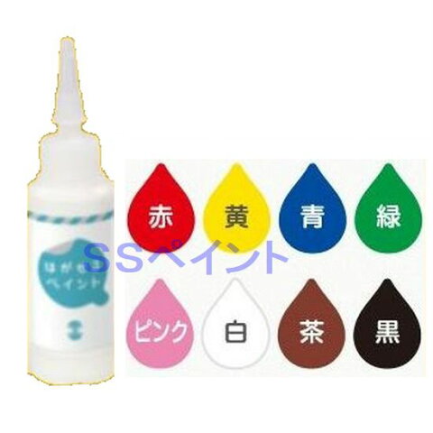 ターナー色彩　水性ウレタン絵具　はがせるペイント　8色セット　　20ml×8本