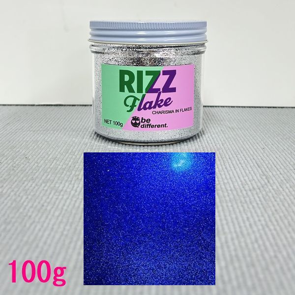 Rakuten - SHOW UP　ラメフレーク　RIZZ　リズフレーク　RF107　アクアブルー　1/64インチ　0.4mm　100g