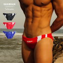 SEOBEAN セビン 競パン アシンメトリー バイカラード ローライズ 水着 メンズ 競泳パンツ S-L 競泳水着 スーパーローライズ スイムウエア スイムウ...