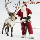 サンタクロース コスプレ 豪華8/9/10点セット 大人用 フルセット クリスマス衣装 メンズサンタクロース サンタ帽子 メンズ サンタ コスチューム サンタコ...