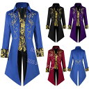 ハロウィン 仮装 メンズ 中世 ヨーロッパ 貴族 タキシード 王子様 公爵 燕尾服 コスプレ 衣装 コスチューム 仮装 宮廷服 演出服 ハロウィン クリスマス ...