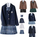 jk 制服 5点セット ブレザー制服 リボン チェック柄 プリーツスカート 女子 スカートセット 男子ズボンセット 入学 高校 中学 学生服 なんちゃって制服 女子高生スカート レディース 制服 セット 男子制服セット カップルブレザーセットXS-4XL