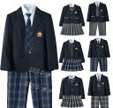 jk 制服 5点セット ブレザー制服 リボン チェック柄 プリーツスカート 女子 スカートセット 男子ズボンセット 入学 高校 中学 学生服 なんちゃって制服 ...