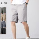 夏用 纯綿 メンズ カーゴショートパンツ ゴムウエスト カジュアル ハーフパンツ ルーズフィット ゆったり 五分丈パンツ 韓国風 ストリート おしゃれ L-5XL【送料無料】