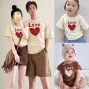 親子 ペアルック tシャツ 夏服 親子コーデ 赤ちゃん ロンパース 親子ペアtシャツ 半袖 コーデ 夏 tシャツ 家族 お揃い tシャツ ブランド 大人 子供 ...