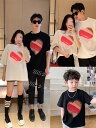 親子 ペアルック tシャツ 夏服 親子コーデ 赤ちゃん ロンパース 親子ペアtシャツ 半袖 コーデ 夏 tシャツ 家族 お揃い tシャツ ブランド 大人 子供 ...