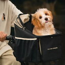【W割引】ス一パ-SALE限定特価+最大1000円クーポン☆【ペットキャリーバッグ】犬用 猫用 自転車対応 両肩リュック型 前カゴ装着可能 軽量 折りたたみ式 通院/散歩用 保冷保温機能付き(小型~中型犬対応)