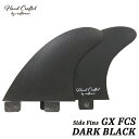 フィン サイドフィン CRAFTSMAN FIN Side Fins GX FCS サイドフィン VOLAN Side Bites DARK BLACK ロング...