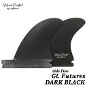 フィン サイドフィン CRAFTSMAN FIN GL Futures. サイドフィン VOLAN Side Bites DARK BLACK ロングボード サ...