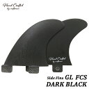 フィン サイドフィン CRAFTSMAN FIN Side Fins GL FCS サイドフィン VOLAN Side Bites DARK BLACK ロング...