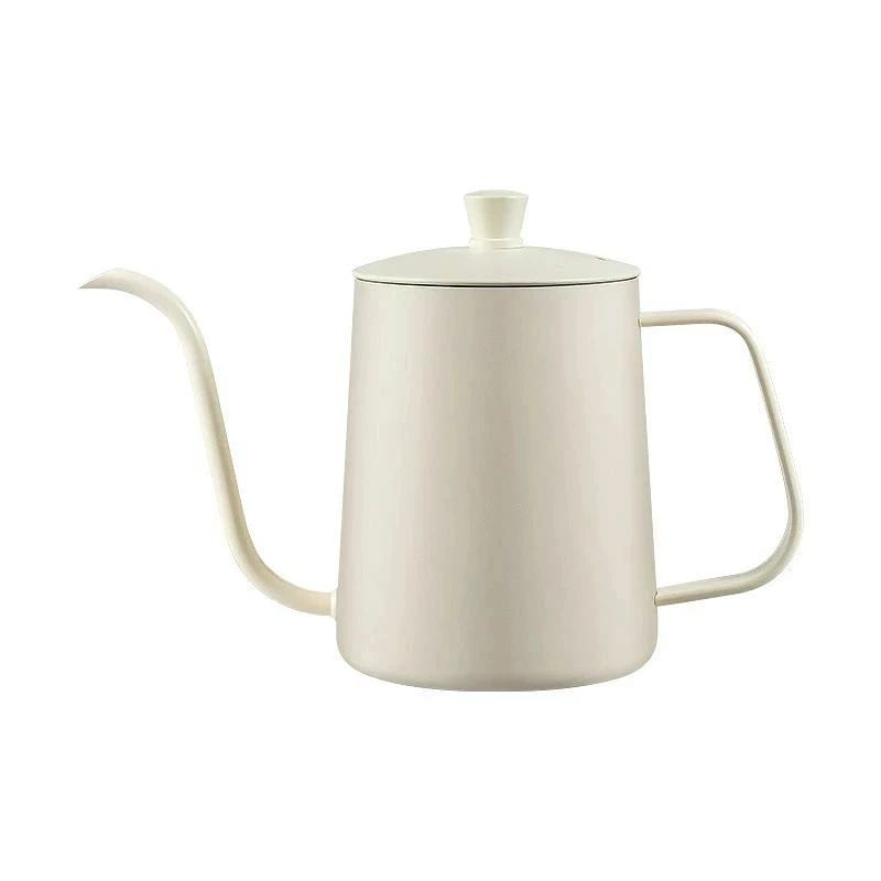 コーヒーポット 目盛り付き ドリップポット 350ml 600ml 蓋付き IH対応 ステンレス 細口 コーヒー器具 コーヒー ケトル ハンドドリップ