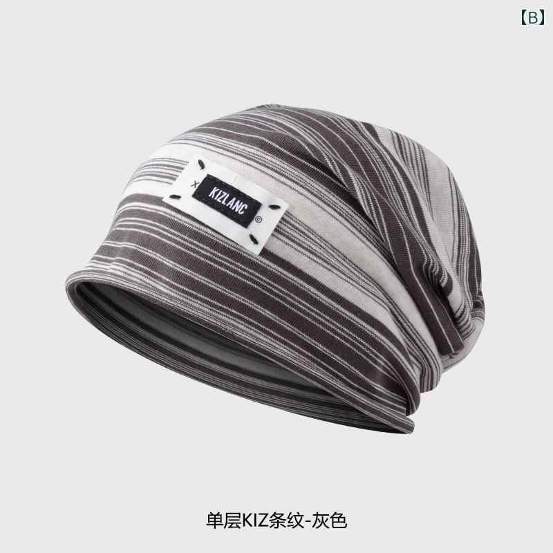 ターバン 帽子 キャップ ワッチ ビーニー メンズ レディース コットン 春夏 薄手 ...