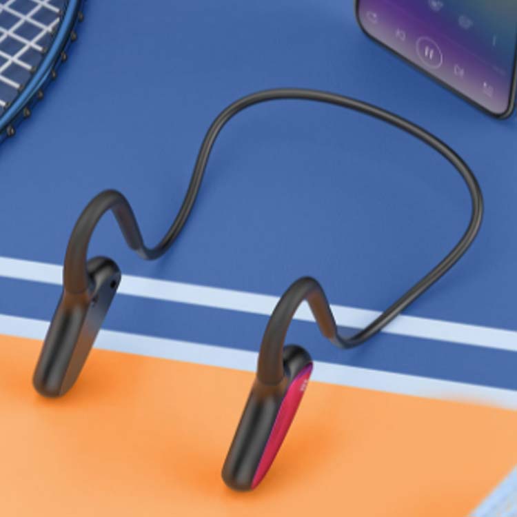 SSWSTOREのHi-Fi 高音質 ワイヤレスイヤホン Bluetooth5.2 耳掛け式 超軽量 ブルートゥース ノイズキャンセリング イヤホン 音を遮らず安全 スポー｜アングル3
