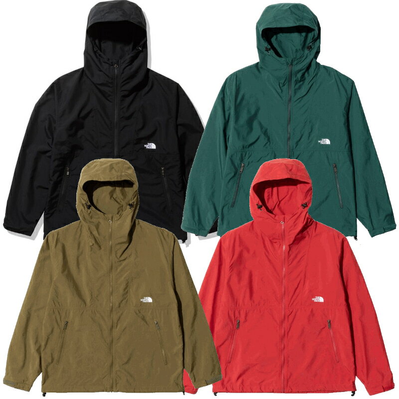 THE NORTH FACE ザノースフェイス ザ・ノース・フェイスCOMPACT JACKET コンパクトジャケット NP72230メンズ レディース 男女兼用 ジャケット ナイロン 薄手 アウター ウインドブレーカー 軽量 撥水 アウトドア キャンプ 登山 トレッキング フェス