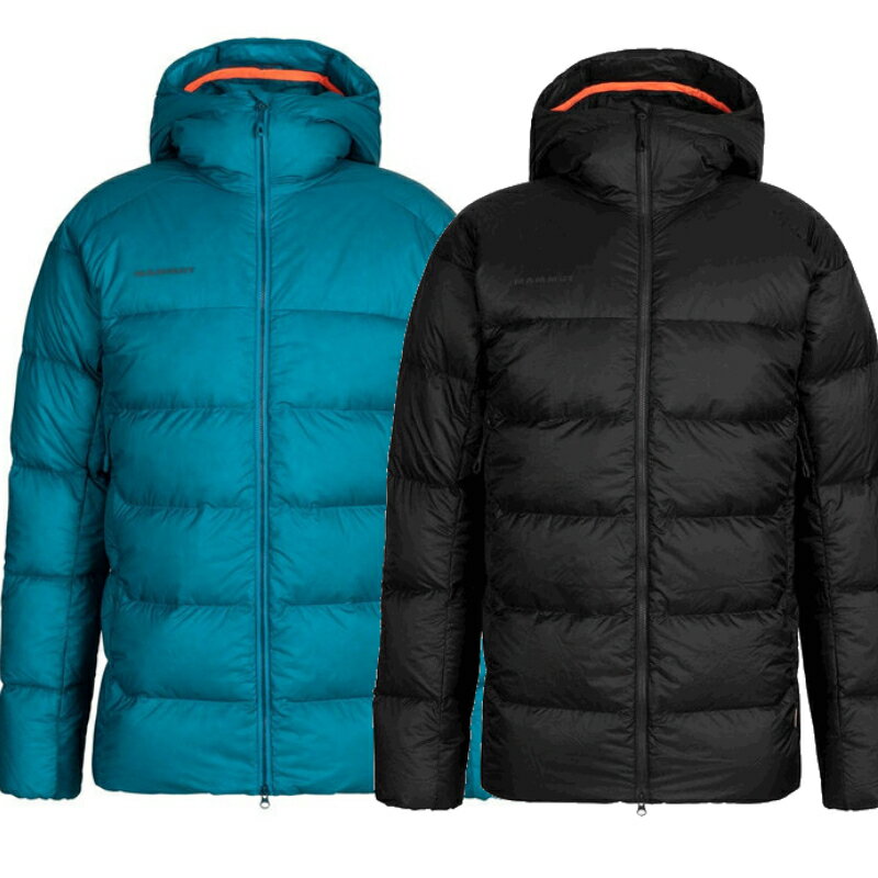 マムート ダウン ジャケット メンズ レディース MAMMUT フード ダウンジャケット Meron IN Hooded Jacket AF 軽量 撥水 防寒 防風 大きいサイズ アウトドア ブランド 青 黒 M L XL XXL 1013-00741