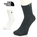 楽天ST-KINGノースフェイス 靴下 2足セット メンズ THE NORTH FACE ソックス TNF Organic 2P Socks 2足組 ザノースフェイス オーガーニックソックス シンプル 無地 ロゴ くつ下 SOX 抗菌 防臭 アウトドア キャンプ ファッション ブランド 黒 白 25 26 27 28 29cm NN82314