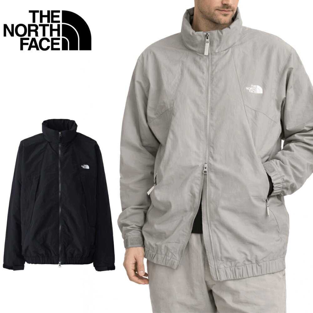 乐天商城 - THE NORTH FACE ザノースフェイス バーサタイルブルゾン メンズ レディース ジャケット スタンドネック 軽量 薄手 ウィンドブレーカー はっ水 ブランド NP22653 ブラック S M L XL