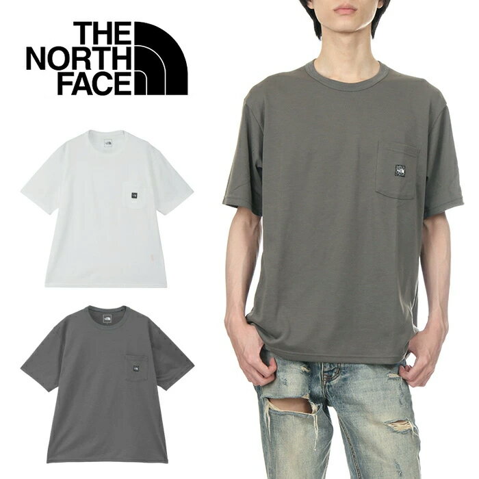 乐天商城 - 【セール】ザ・ノース・フェイス ポケット Tシャツ メンズ レディース THE NORTH FACE ノースフェイス ポケT ティーシャツ 半袖 ショートスリーブ ハイカーズティー ロゴ 吸汗速乾 抗菌 防臭 大きいサイズ おしゃれ アウトレット ブランド 白 グレー M L XL XXL 3L NT12401