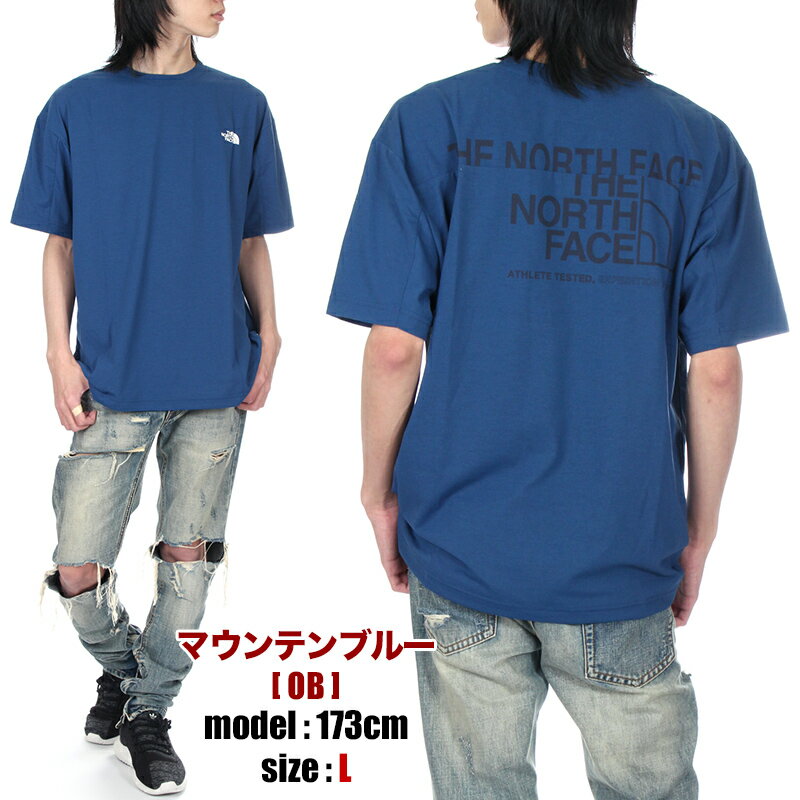 ▲ノースフェイス 速乾半袖TシャツL寸/ネイビー BP 新品 公式ショートスリーブフラッシュドライヌプシコットンティー