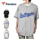 ファナティクス ベースボールシャツ メンズ レディース FANATICS MLB NY LA ゲームシャツ 半袖 ニューヨーク・ヤンキース ロサンゼルス・ドジャ...