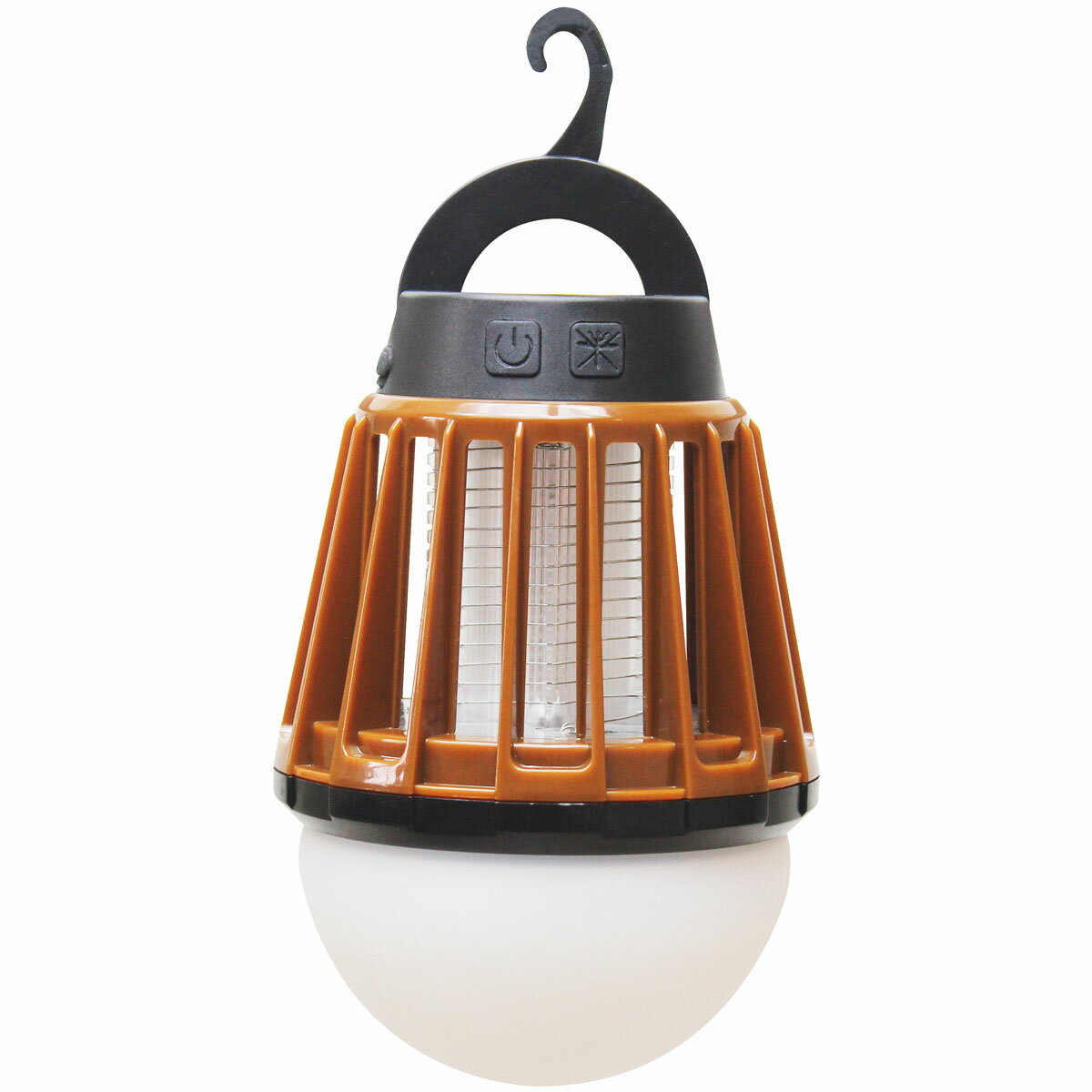 Field to Summit モスキートガードランタン ブラウン 暖色LED OFLANMBR 充電式 LED 吊り下げ 電撃殺虫