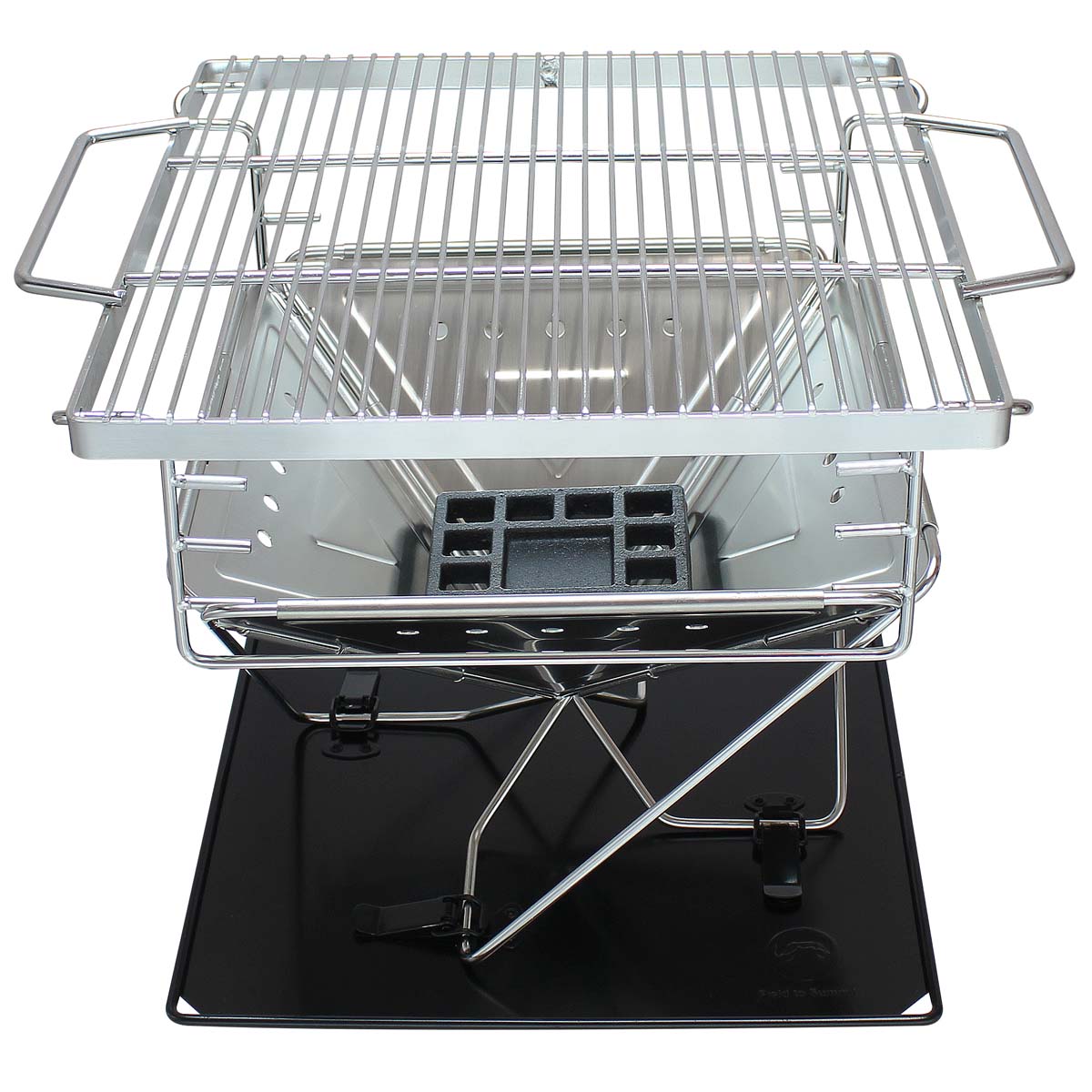 Field to Summit ボンファイアM OFBBFM 焚き火台 グリル ポータブル 3段階高さ調整 ステンレス BBQ バーベキュー キャンプ コンロ 折りたたみ キャリーバッグ付き 焚火台 コンパクト 手軽 焚火 収納バッグ 収納ケース ファイアグリル通販格安セール情報 楽天 通販