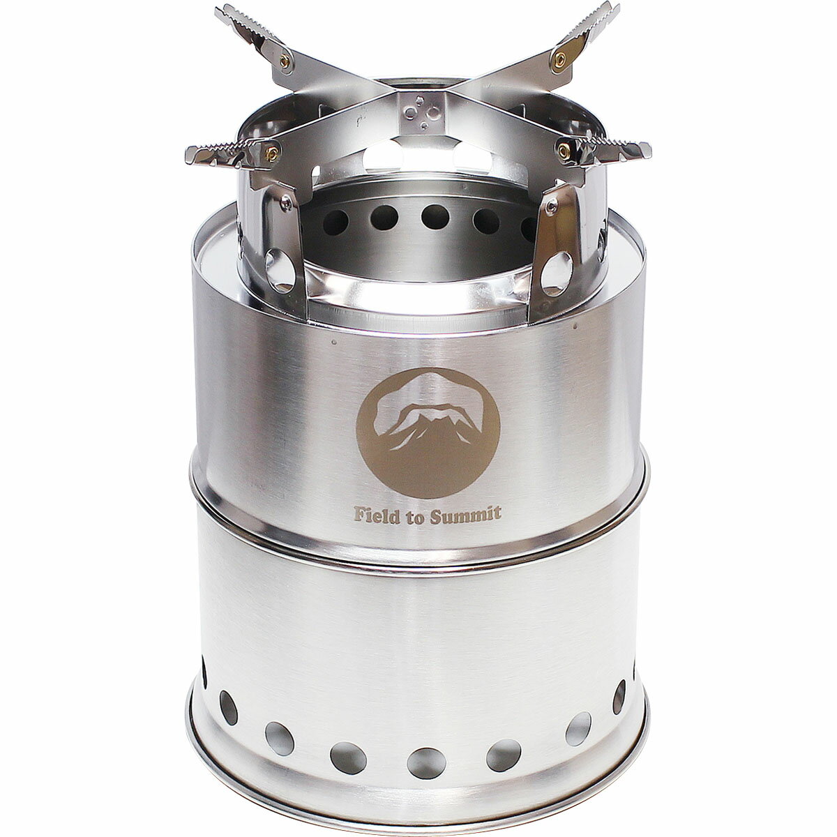 Field to Summit フレイムストーブL OFBFL ウッドストーブ 大型 キャンプストーブ 焚火台 ストーブ 軽量 コンパクト 二次燃焼 携帯用 サブコンロ ステンレス 五徳 熱効率 ポータブル通販格安セール情報 楽天 通販