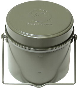 Field to Summit ハンゴー丸型 4合炊き OFCAHG1 アルミ 飯盒 飯ごう 弁当 アウトドア キャンプ 登山 直火式 ハンゴウ 炊飯器 熱伝導 鍋 フライパン 防災 災害 避難 備蓄 非常用 林間 ライスクッカー
