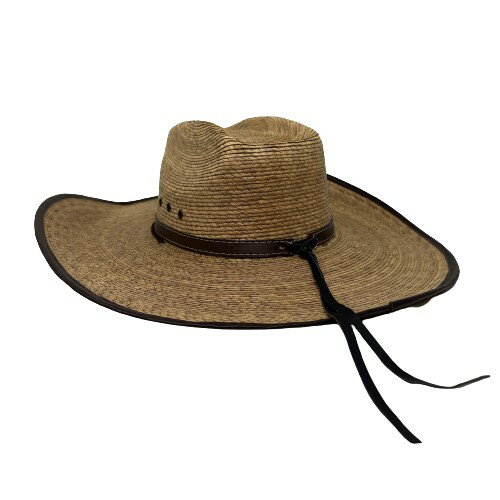 Palm Panama Style Hat ハット メキシカン ヤシの葉 パナマ スタイル ハット 帽子 ヤシ メキシコ Mexican Mexico メキシコ製 牧場 麦わら帽子 農作業 メンズ