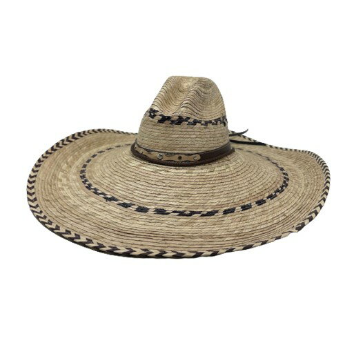 Oversize Mata Vaca Cowboy Hat オーバーサイズ カウボーイ ハット ヤシの葉 ハット 帽子 ヤシ メキシコ Mexican Mexico メキシコ製 牧場 麦わら帽子 農作業