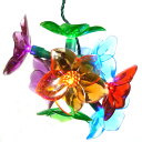 Flower Light Set 8球 フラワー ストリングライト セット バッテリーフラワーLEDライト 花 ランプ ガーデンライト アメリカ USA ガーラ...
