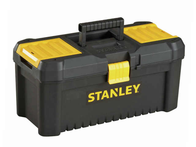 STANLEY 16 Inch Essential Tool Box 16インチ40cm（中）スタンレートレー付きツールボックス スタンリー ツールBOX 工具箱 バッグ 工具 収納 アメリカ USA アメリカ