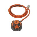 RIDGID 3-Outlet Power Ball Extension Cord Plus USB 工具 延長コード タコ足 電源タップ マルチ工具 多機能 アメリカ USA USB コンセント コンパクトツール