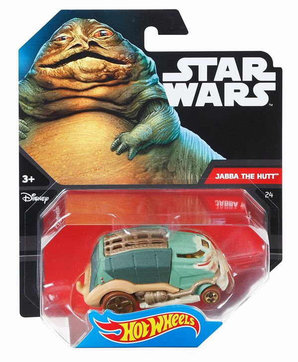 Star Wars Hot Wheels Jabba The Hut ホットウィールズ スターウォーズ ジャバザハット ミニカー starwars ダイキャスト ミニカー フィギア 車 hotwheels ホットウィールズ アメリカ USA ジャバザハット【並行輸入品】のサムネイル