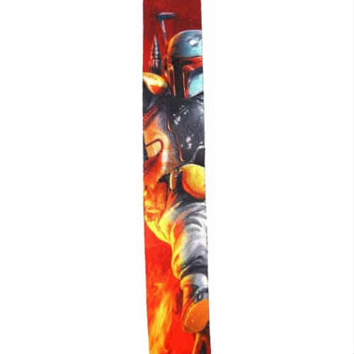 Star Wars Boba Fett Lanyard スターウォーズ ボバフェット ランヤード ネックストラップ starwars アメリカ 映画 アメリカ雑貨 アメリカン雑貨 【クロネコゆうパケット】［並行輸入品］