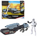 Star Wars Galaxy of Adventures First Order Driver Treadspeeder スターウォーズ ギャラクシー オブ アドベンチャー ファーストオーダー ドライバー トレッドスピーダー ストームトルーパー フィギュア アメリカ［並行輸入品］