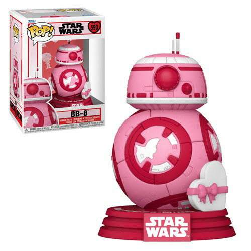 Star Wars Valentines BB-8 with Heart Funko Pop Vinyl Figure スターウォーズ ビービーエイト バレンタイン ファンコ ポップ ハート フィギュア ボブルヘッド アメリカ［並行輸入品］