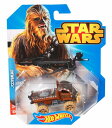 HotWHeeLs STARWARS CHEWBACCA スターウォーズ starwars ダイキャスト ミニカー フィギア 車 hotwheels ホットウィールズ アメリカ USA コラボ chewbacca チューバッカ【並行輸入品】 1